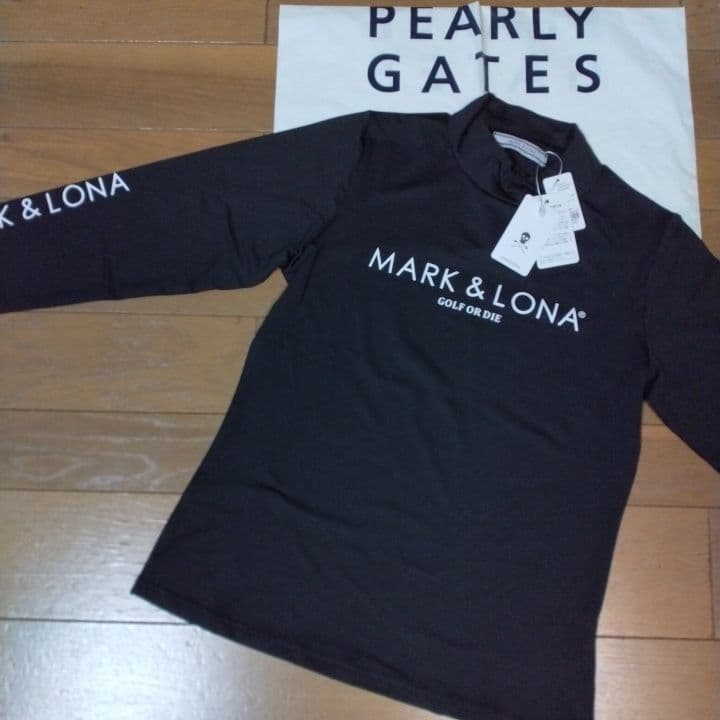 ⭐新品⭐MARK & LONA⭐長袖モック⭐白⭐M⭐
