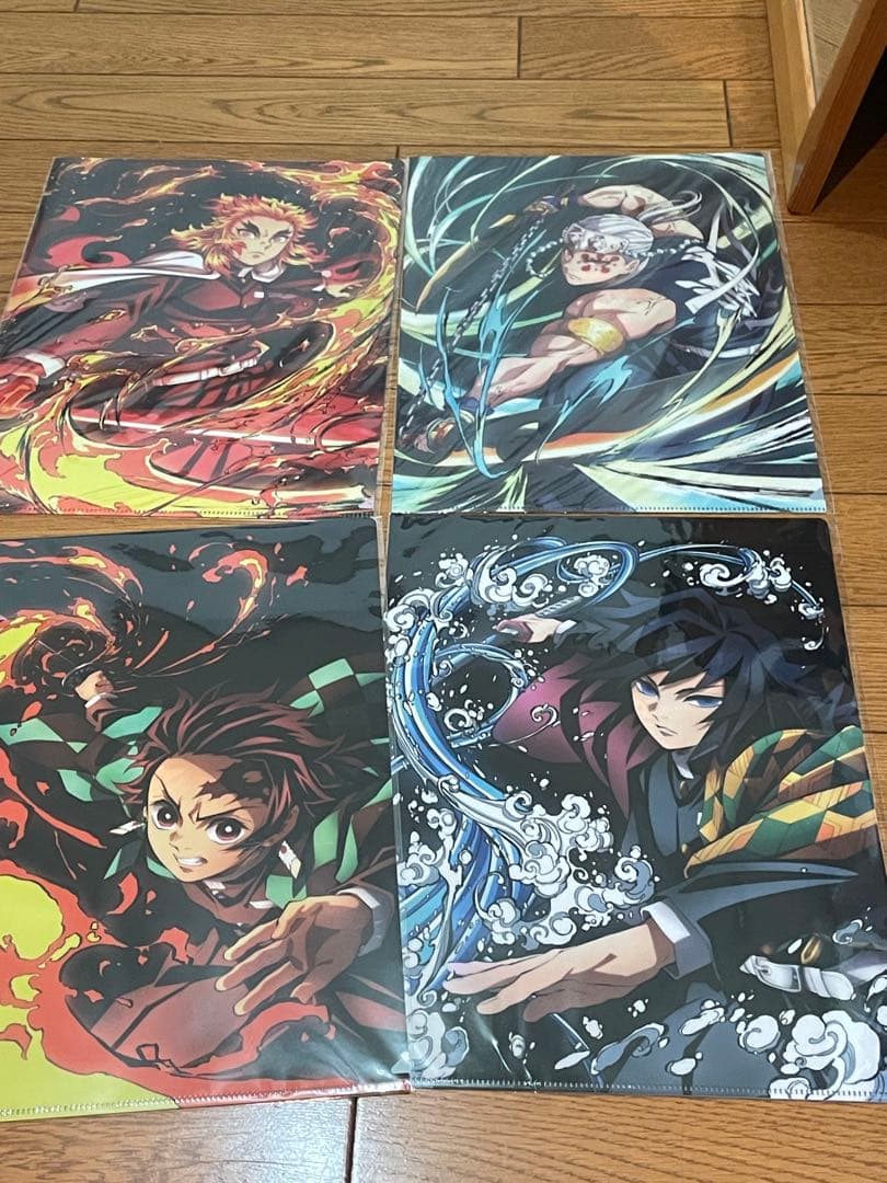 鬼滅の刃　全集中展　クリアファイル　胡蝶しのぶ　他　8種セット