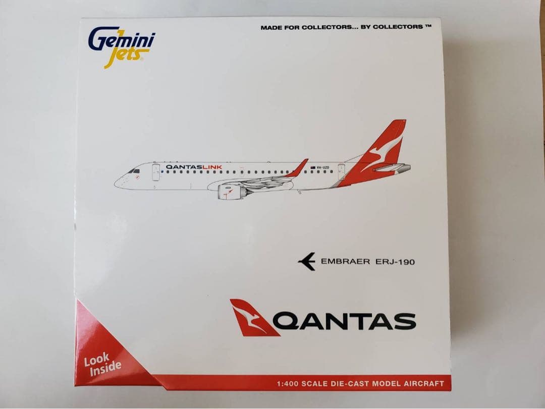 航空機・ヘリコプター 1/400 QANTAS Airlines EMBRAER ERJ-190
