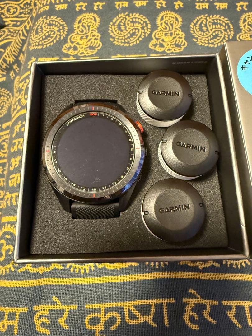 GARMIN approach S62 ゴルフウォッチ　CT10 3個付