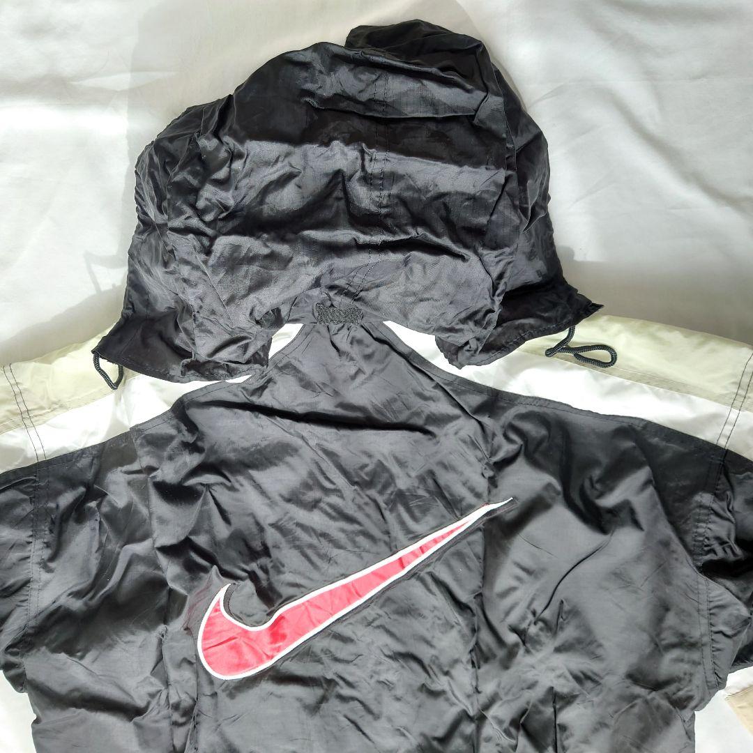 Nike ウィンドブレーカー 黒/白/赤　1990年代